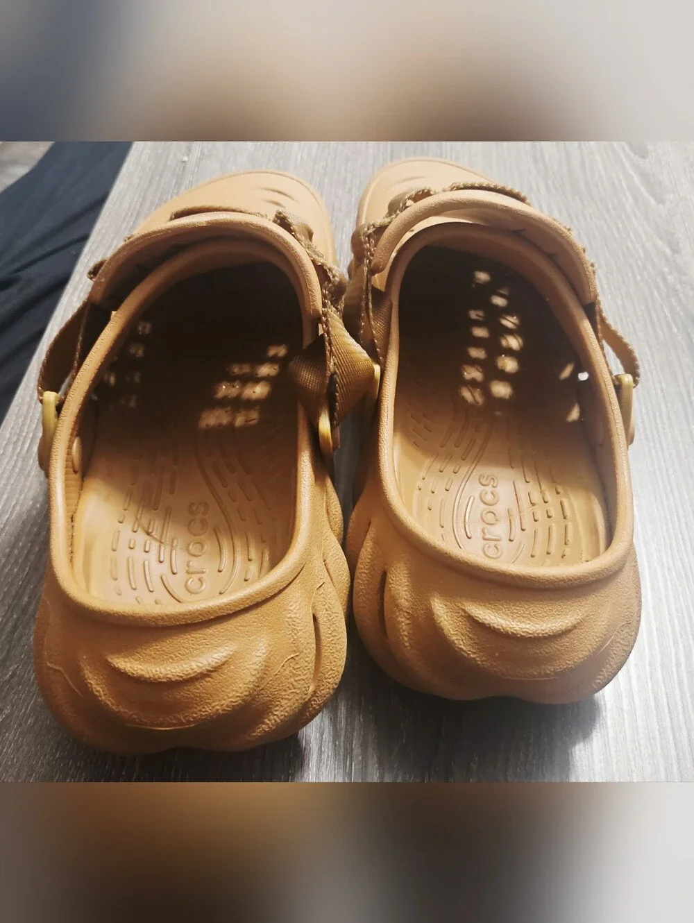 Crocs Echo Clog All Terrain Dessert Colorway Unisex Womens size 9/ Mens size 7